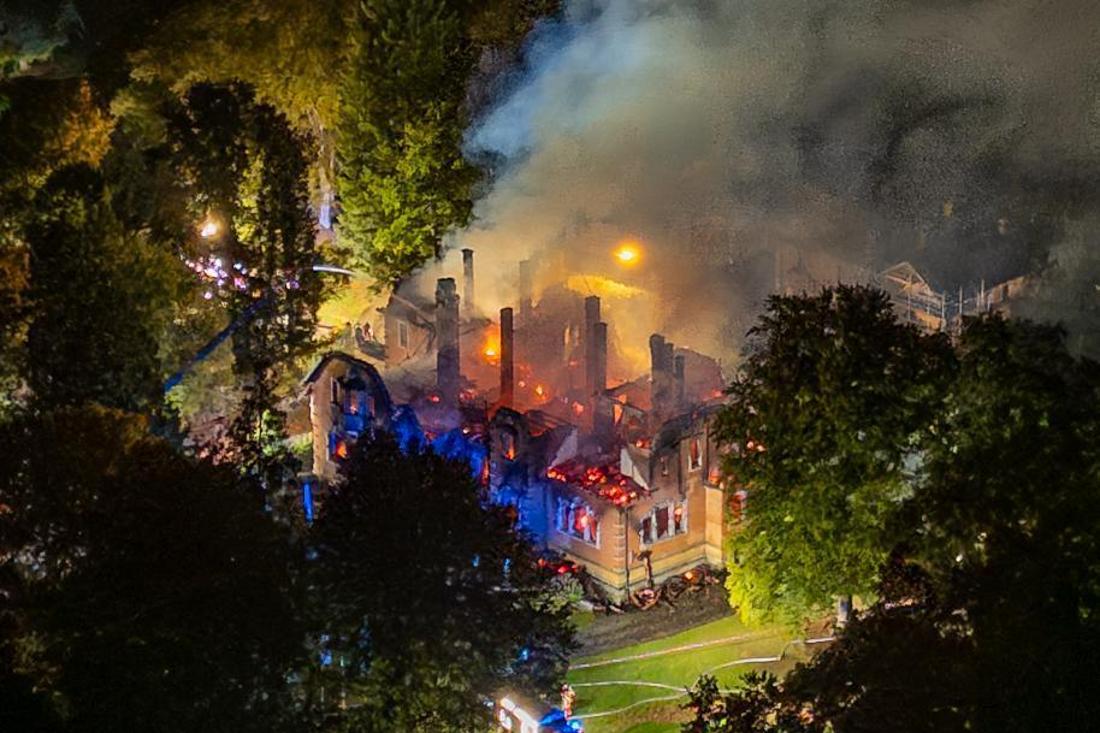 Wieder Brandstiftung von Linken?